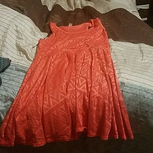 No boundries Coral dress